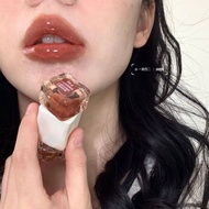 Mistine Thai Style Milk Coffee Lip Freeze Mirror Lip Glaze J06 Beauty Decoration Lipstick 01 Glossy 