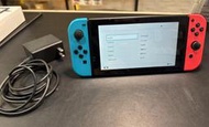 奇機通訊(楠梓店)售二手- Nintendo 任天堂 Switch 紅藍電力加強版 32GB 單主機+充電器