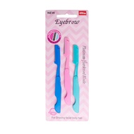 Portable Eyebrow Shaver Eyebrow Shaper 3Pcs/Set Eyebrow Shaver