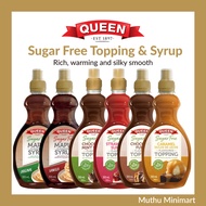 Queen | Sugar Free Maple Syrup Sugar Free Caramel Topping Chocolate Topping Sirap Maple Tanpa Gula T