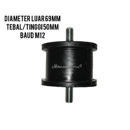 MESIN Engine Mounting 69x12x50