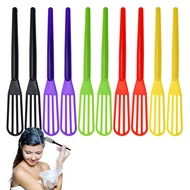 10 PCS Plastic Hair Coloring Mixer,Hair Color Whisks Dye Cream Mixer,Tint Color Cream Colorful Spoon
