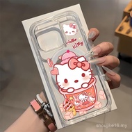 For Iphone 11 12 13 14 15 16PRO MAX 手机壳 11 12 13 14 15 16Plus 11Pro 13Pro Cute KT cartoon ice cream 