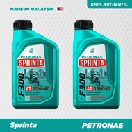 1L PETRONAS SPRINTA F300 20W-40 15W-40 MINYAK PETRONAS F300 300% GERENTI ORIGINAL PREMIUM ENGINE OIL