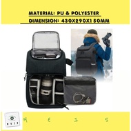 Andoer Large Size Waterproof Travel Backpack Camera Bag