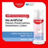 Colgate Kids Fluffy Pump below 6 85g 1 Pcs / 1s  [Bundle of 2] / 1s [Bundle of 3]