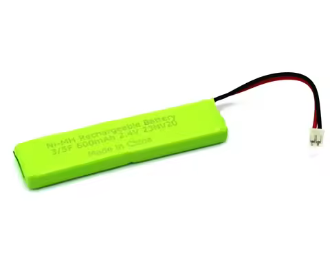 2PCS Ni-MH Square Battery 2.4V 600mAh for iDect X3i Cordless Phone GP0827 GPHP70-R00 DECT 500 B 2SN-
