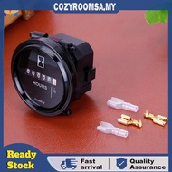 Digital Hour Meter 6V-80V Hour Meter Waterproof for Motorcycle Car Trucks