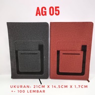 Ag 05 a5 leather agenda, souvenir agenda, promotional agenda, leather agenda, note book agenda, bloc