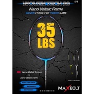 MAXBOLT WOVEN TECH 90 ( 35 LBS) BADMINTON RACKET