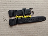 Tali atau Strap Rubber Casio Illuminator AE1000 AE-1000 AE-1000W AE-1000W-1A AE-1000W-2A AE-1000W-3A