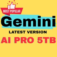 Gemini PRO LATEST AI MODEL & 5TB STORAGE - UPGRADE YOUR OWN GMAIL