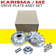 MODENAS KARISMA / MZ  DRIVE PLATE ASSY ( FRONT )1SET PULLEY FAN KIPAS DEPAN DRIVE PLATE ROLLER RAMP 