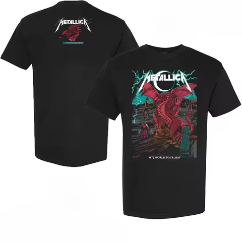 Metallica M72 Cardiff Wales 2026 Art By Duchess of Dark T-Shirt