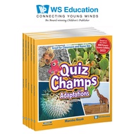 WS E - Quiz Champs Set 2 (5 Books) Children Science Book Age 6-12