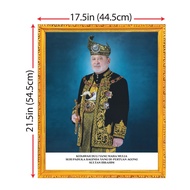 Bingkai Potret Agong Malaysia (L)