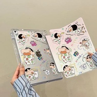 Crayon Shin-chan suitable for Xiaomi 6/7/8pro tablet case with pen slot tablet protective case 11 in