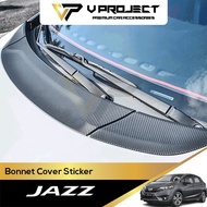 Honda Jazz Fit GK GK5 T5A 3rd Front Bonnet Cover Sticker Protector 2014 - 2025 Jazz GK V Project Car
