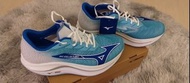 Mizuno Wave Rebellion Flash 2 男士跑鞋 藍色