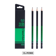 Fine Art 3B CLASSMATE Premium Wooden Pencil - 1 Smooth Pen Strokes, Used as Professional Painting To