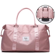 New Design Waterproof Yoga Tote Sports Bag For Travel Cheap Yoga Mat Pink Overnight Weekender Travel Duffel Shoe Bag Women