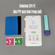 Samsung S24 Fe PPF anti-scratch screen protector