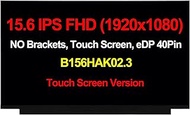 Replacement Laptop 15.6" 40 Pins 60Hz FHD 1920x1080 IPS Slim LED Display LCD Touch Screen Panel Digi