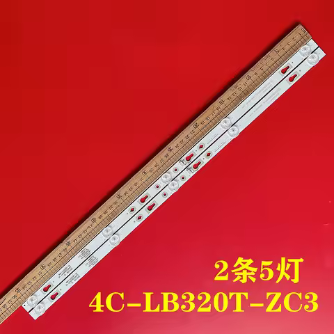 10Pcs TV Lamps Kit LED Backlight Strips For TCL 32A325 32D3000 32S5300 32S6500S 32S321TCAA LED Bars 