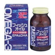 Orihiro魚油180粒