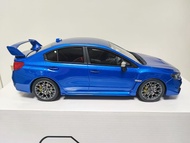 99% New: Otto 1:18 Subaru WRX STI World Rally Blue Pearl 2020