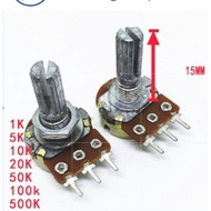 Bag of 10 Potentiometers 10K 50K 500K for audio