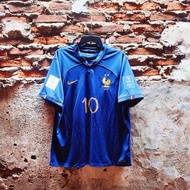 Jersey Original Prancis Home World cup 2022 Mbappe sz XL (78*61) Kondisi Mint Nns Patch Remake
