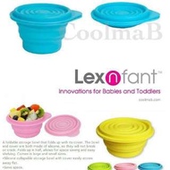 現貨 [Lexnfant] 折疊式矽膠碗連蓋