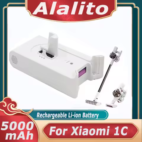 5000mAh Battery Replacement Battery 1C-P1916-SDI-25R For Xiaomi Mijia Handheld Wireless Vacuum Clean
