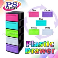 3 tier 4 tier 5 tier  Drawer storage cabinets / Almari Plastic