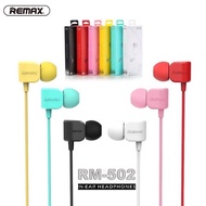 SUPER BASS HIGH QUANLITY SOUND 100% ORIGINAL REMAX EARPHONE RM-502 EAR PHONE RM502