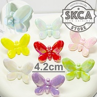 BV2 Butterfly Mariposa Pastel Butterfly Beads AB