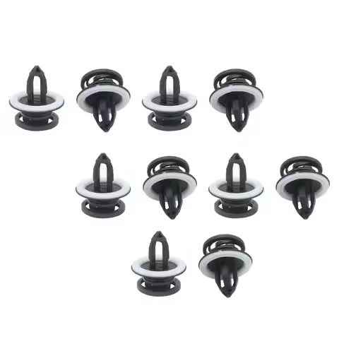 10 Pieces Interior Door Trim Panel Clips 8E0868243 for Audi A4 B6 B7