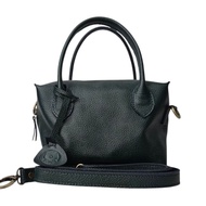 BERNIE Emma Dark Green Leather Bag Wanita