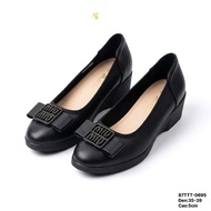 Comfortable, light 5cm high wedge closed-toe shoes - (87TTT) - Genuine Jolie product