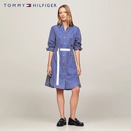 TOMMY HILFIGER - Women's Thc Cc Baseball Stp Shirt Dress WW0WW40686C8U