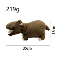 New Moo Deng Plush Internet Celebrity Hippopotamus Baby Simulation Plush Toy High-quality Stuffed Pl