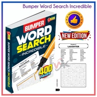 Bumper Word Search Awesome Incredible Jumbo Crossword Puzzle Word Game Hobbies Word Search Book Kids