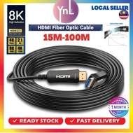 Fiber Optic Cable For HDMI Port 4K/8K Premium Light Speed 18Gbps Compatible With HDMI Cable V2.0 HDC