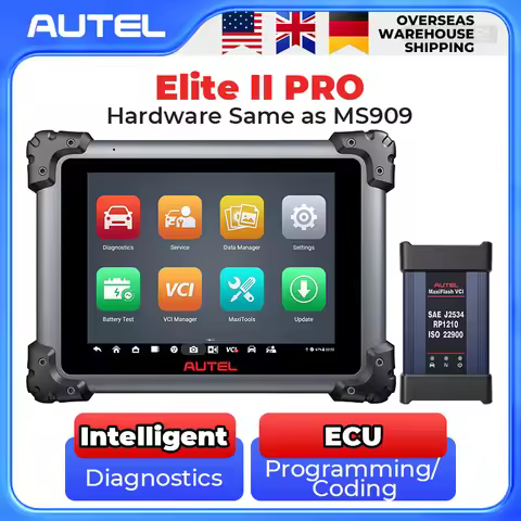 Autel MaxiSys Elite II Pro ULTRA Diagnostic Tools J2534 ECU Programming Coding Auto Scanner as MS919