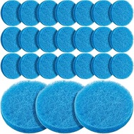 Tranqun 24 Pcs Fine Filter Water Polishing Pad Compatible with Fluval Fx4, Fx5, Fx6 Quick Clear Filt