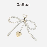 SeaGloca New Pearl Bow Pendant Keychain Gift 46