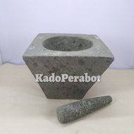 Tumbukan Batu Besar - Lumpang Batu Jumbo Kotak - Lumpang Jumbo Batu Asli - Lumpang Batu Asli