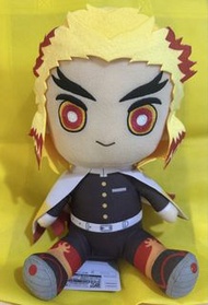 🈹（清貨價）鬼滅之刃 炎柱 煉獄杏壽郎 Demon Slayer 坐姿 毛公仔 （約25cm）