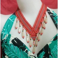 Ifugao ethnic choker (red)